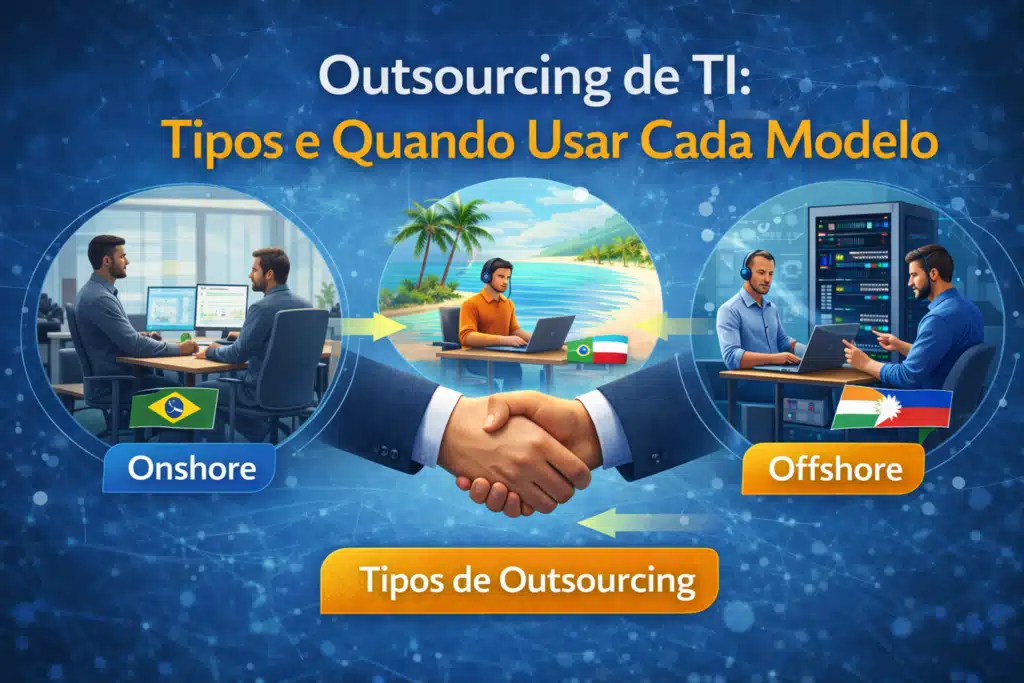 Tipos de outsourcing em tecnologia da informação