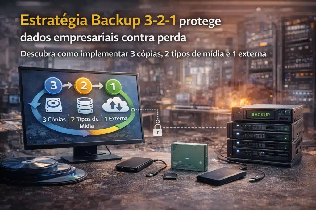 Protege dados com estratégia de backup