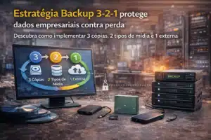 Protege dados com estratégia de backup